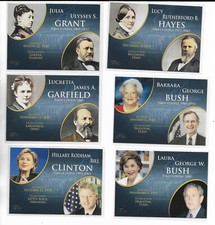 2008 Topps Update FIRST COUPLES Pick-A-Card Grant Bush Clinton Hayes Garfield +