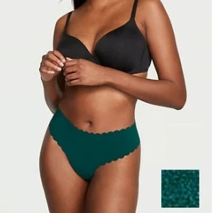 Victoria's Secret Dark Teal No-Show Thong Panty Size XL - Picture 1 of 4