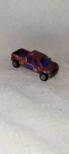 Vtg 2001 MATCHBOX GMC TERRADYNE SUPERMAN DC COMICS 1:64 RED DIECAST PICKUP TRUCK - Picture 1 of 5