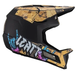 Leatt 2.0 V23 Gravity Woody MTB Mountain Bike Helmet Brown - Picture 1 of 5