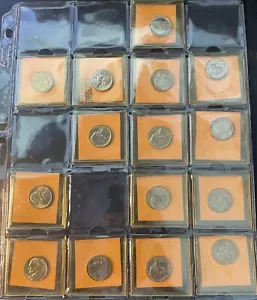 Lot of (54) Ch. to PR/MS/BU Pre/Post war Jefferson Nickels 1945 to 1951 P/D/S - Picture 1 of 8