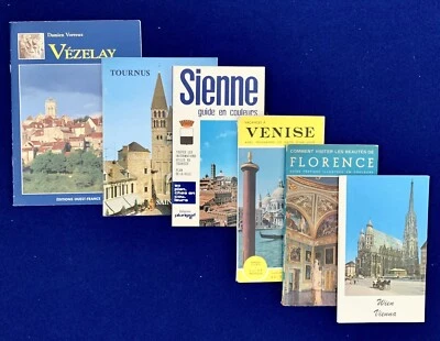 Vintage FRENCH Souvenir Travel Guide Books Lot of 6- Florence, Sienne, Venise + - Image 1 of 4