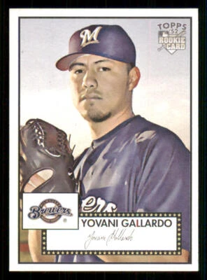 2007 Topps '52 Black Back #120 Yovani Gallardo - Image 1 of 2