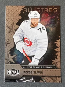 2020-21 Skybox Metal Universe All-Stars Jaccob Slavin #171 - Picture 1 of 2