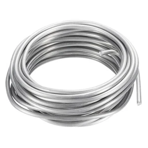 Alambre de entrenamiento de bonsái de aluminio anodizado de 1 rollo de 4 mm con tallos florales de alambre blanco - Imagen 1 de 6