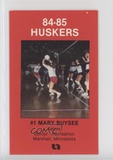 1984-85 Coca-Cola Nebraska Cornhuskers Police Mary Buysee #11