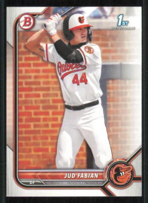 2022 Bowman Draft #BD114 Jud Fabian - Image 1 of 2