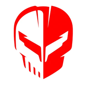 C8.R Racing Fits Corvette Stingray Jake Skull Punisher Vinyl Decal Body Sticker - Picture 1 of 2