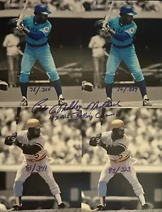 Bill Madlock - MLB: Cubs/Pirates - Signed/Autographed Custom Edit 11x14 (GTP) - Picture 1 of 1