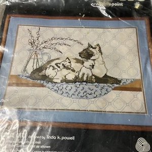 Dimensions Crewel "Mother's Pride" WOOL Cross Stitch Kit 20 X 14 in Vintage 1978 - Picture 1 of 3