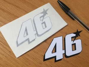 Tommy Bridewell Race Number 46 (Small Pair) - UK SELLER - Picture 1 of 1