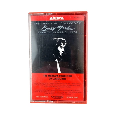The Manilow Collection 20 Classic Hits Cassette AC9-8274 Untested Foto 1 de 4