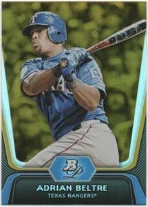 Adrian Beltre 2012 BOWMAN PLATINUM BASEBALL Gold #4 Rangers - Bild 1 von 2