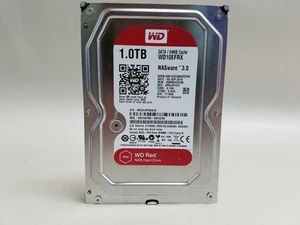 Lot of 5 Western Digital WD Red NAS 3.0 WD10EFRX 1TB 3.5" SATA III NAS HDD - Picture 1 of 3