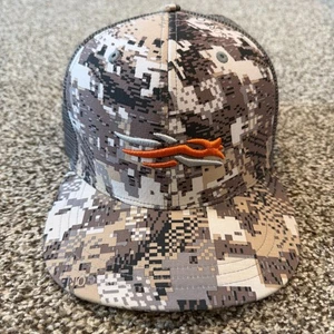 Sitka Trucker Hat 90188 Digital Camo Mesh Back Adjustable Hunting Logo Outdoor - Picture 1 of 8