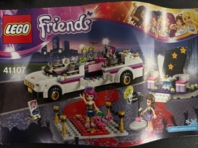 LEGO FRIENDS Pop Star Limousine (41107) Complete Set Original Manual