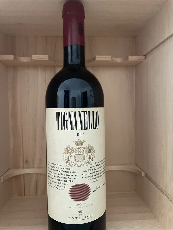 Tignanello  2007 - Antinori - Italienischer SpitzenWein / Super Tuscans￼0,75  ml - Bild 1 von 1