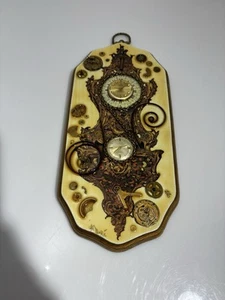 Mixed Media Watch Parts Collage Original Art Signed - Picture 1 of 8