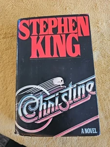 Christine Stephen King 1983 Erstausgabe Hardcover Roman Schutzumschlag Wikinger - Bild 1 von 12