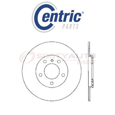 Centric C-TEK Disc Brake Rotor for 2005-2006 Pontiac Montana 3.5L 3.9L V6 - vf Foto 1 de 4