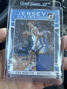 2016-17 Panini Donruss Jersey Series Dirk Nowitzki #17 HOF - Picture 1 of 2