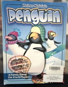 Penguin Family Board Game 2007 Fantasy Flight Toys Complete 2-6 Players - Picture 1 of 7
