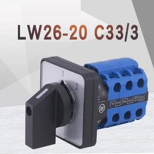 For Motor Control Changeover Switch Smooth Operation Silver Alloy Contacts - Picture 1 of 12