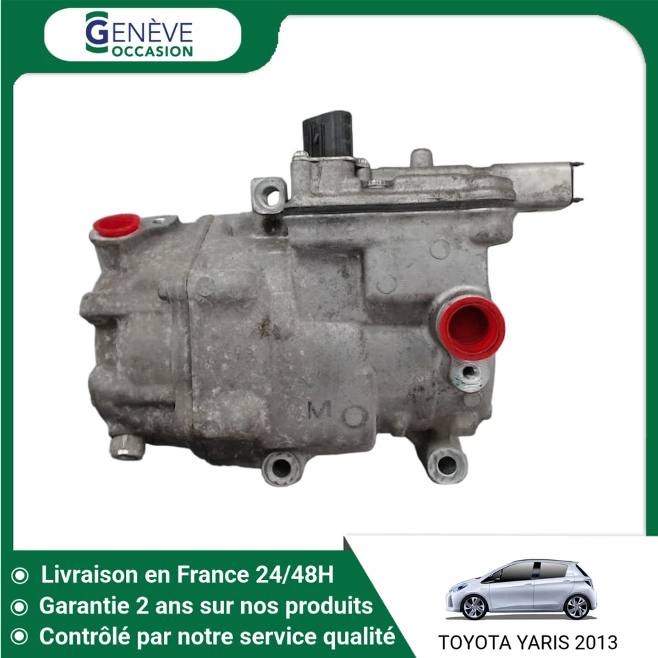 🇫🇷 COMPRESSEUR AIR CONDITIONNE TOYOTA YARIS ➤8837015010 ♻️ - Photo 1/3