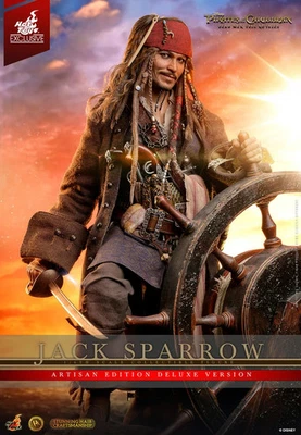 Hot Toys Jack Sparrow DX39AE Edición Artesanal Versión Deluxe Sexta Escala SELLADO Foto 1 de 4