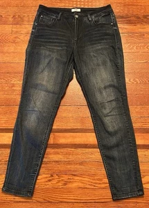 Kensie Jeans Effortless Ankle Mid Rise Dark Wash Skinny Jeans Gr. 8/29 Coquette - Bild 1 von 15