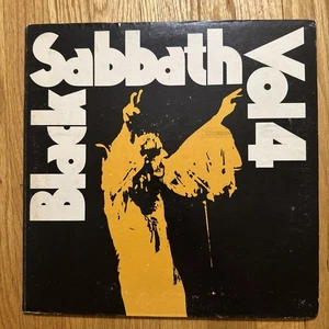 Black Sabbath Vol 4 White Label PROMO Warner Brothers 1972 EXCELLENT ! - Picture 1 of 7