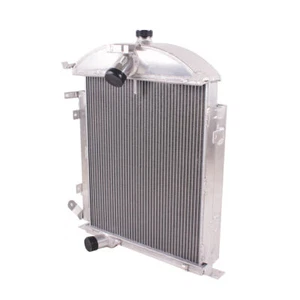 For 1928 1929 Ford Model A Heavy Duty 3.3L L4 GAS 3-Row All Aluminum Radiator - Picture 1 of 12