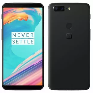 OnePlus 5T - 128GB (Dual Sim) Midnight Black (Unlocked) Smartphone - Grade A - Picture 1 of 1