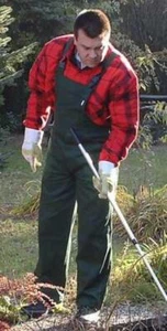 Arbeitslatzhose Gartenhose Gärtner Latzhose Blaumann grün Gr. 46 / Gr. 48 (445) - Bild 1 von 1
