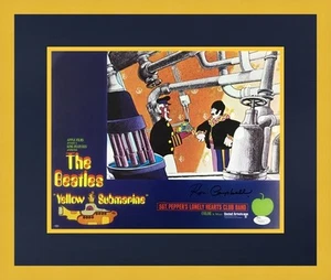 Ron Campbell Beatles Yellow Submarine Signed Lobby Card L/ED Set Custom Framed 4 - Picture 1 of 1