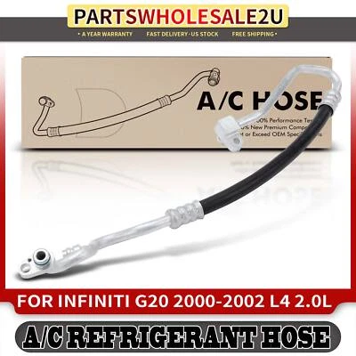 Manguera de línea de descarga de aire acondicionado para compresor a condensador INFINITI G20 00-02 L4 2,0 L Foto 1 de 4