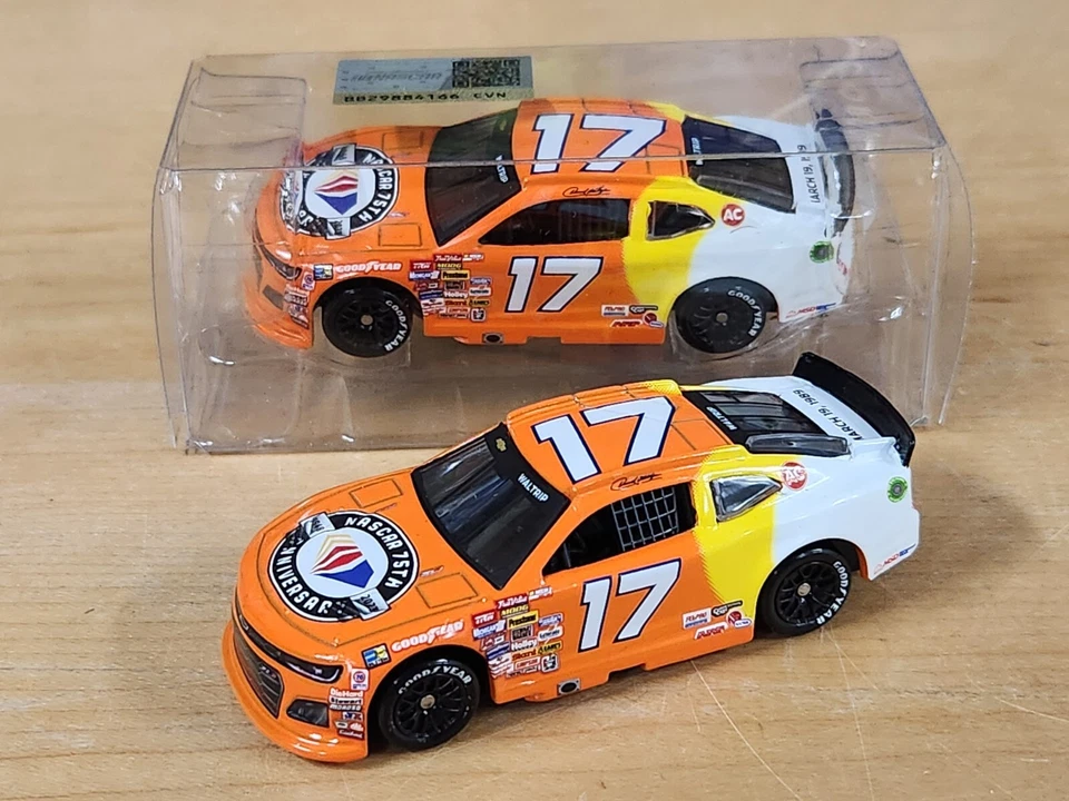 2023 #17 Darrell Waltrip 75th Anniversary Win Camaro 1/64 Action NASCAR ARC - Image 1 of 1