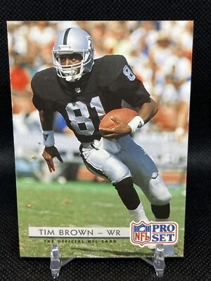 1992 Pro Set - #210 Tim Brown - Image 1 of 2