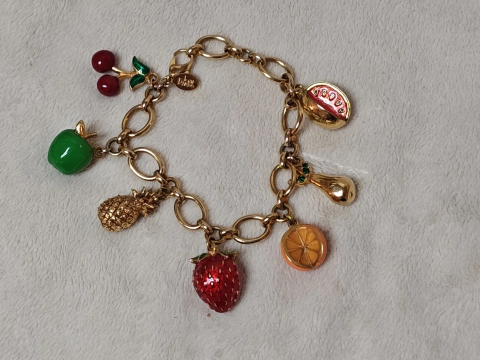 Pulsera Joan Rivers Fruit Charm Foto 1 de 4