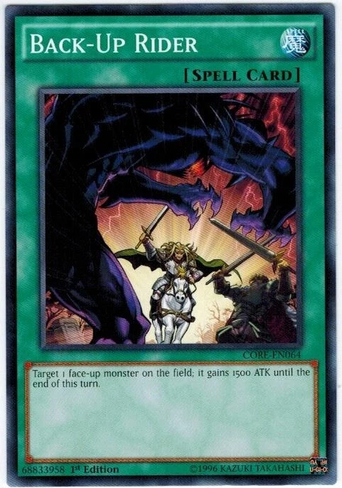 3 x Back-Up Rider - CORE-EN064 - Common - 1st Edition Near Mint, English - Image 1 of 1