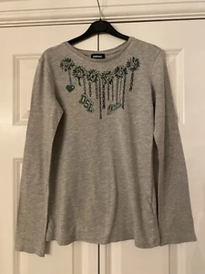 Girls Diesel Grey Long Sleeve Top Age 11-12 Excellent condition - Picture 1 of 17