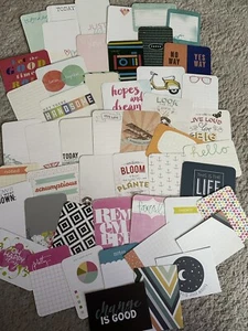 Project Life Becky Higgins Cards X 50 Scrapbooking Journal - Picture 1 of 5
