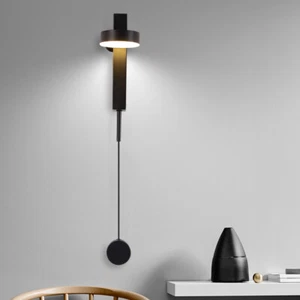 Black Bedroom Wall Light Kitchen Wall Lamp Porch Wall Sconces Bar Wall Lighting - Picture 1 of 9