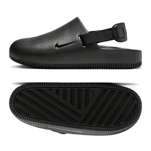 Nike Calm Damen-Pantoletten schwarz FB2186-001 abnehmbarer Fersenriemen wasserfreundlicher Schaumstoff - Bild 1 von 12