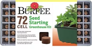 Greenhouse Indoor Starting Herbs Flowers and Vegetables Dome Seed Starter Tray - Picture 1 of 7