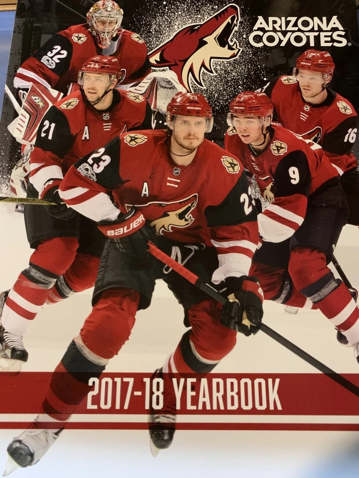 2017 - 2018 ARIZONA COYOTES YEARBOOK NHL HOCKEY PROGRAM STANLEY CUP FINAL - Image 1 of 1