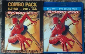 Spider-Man (Blu-ray + DVD, 2011, 2-Disc Set w Slipcover) Marvel, Tobey Maguire - Picture 1 of 1