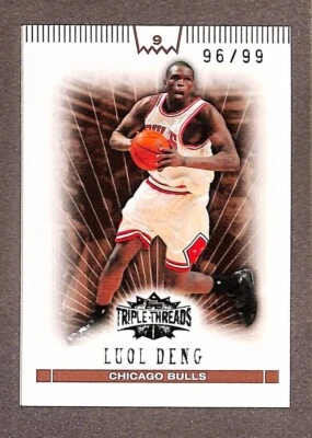 2007-08 Topps Triple Threads Sepia #65 Luol Deng /99 - Image 1 of 3