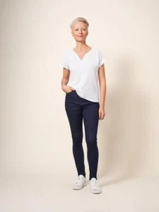 White Stuff Women's Amelia Skinny Jeans Ladies Casual High Waisted Denim Pants - Picture 1 of 22