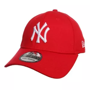 New Era New York Unisex MLB Yankees 39Thirty Adjustable Cap - Red, Small/Medium - Picture 1 of 5